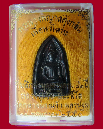 พระนางพญาสดุ้งกลับ หลวงปู่เจือ เนื้อนวะ 