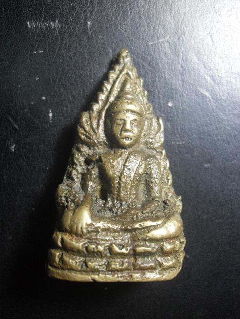 เคาะเดียว..พระชินราชอินโดจีน พิมพ์ต้อบัวเล็บช้าง ปี 2485 เนื้อทองผสม วัดสุทัศน์ ไม่มีโค้ด พร้อมบัตร