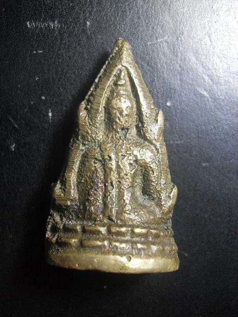 เคาะเดียว..พระชินราชอินโดจีน พิมพ์ต้อบัวเล็บช้าง ปี 2485 เนื้อทองผสม วัดสุทัศน์ ไม่มีโค้ด พร้อมบัตร