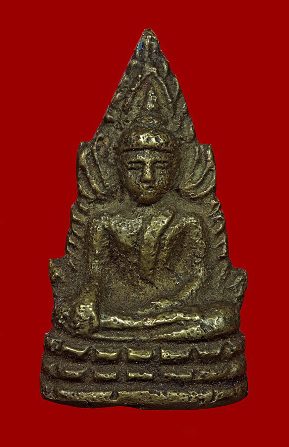 พระพุทธชินราช วัดสุทัศน์ รุ่นอินโดจีน พิมพ์ต้อบัวเล็บช้าง ปี 2485 มีโค้ด