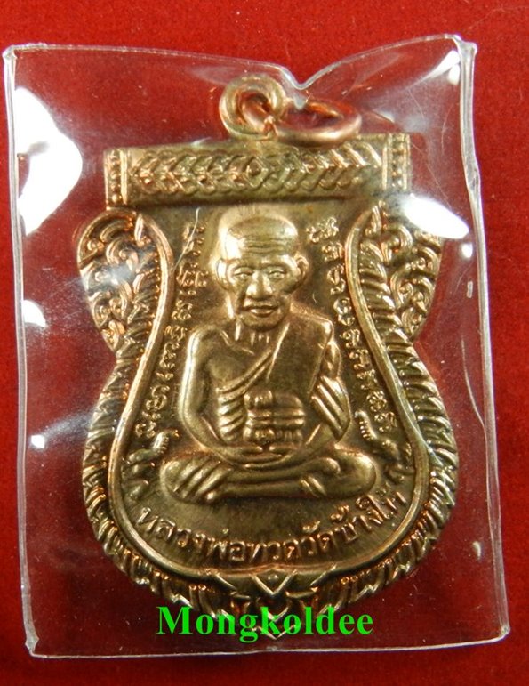 เหรียญเสมาลป.ทวด รุ่น100 ปี อ.ทิม วัดช้างให้ ปี55 เนื้อทองแดงผิวไฟ #12