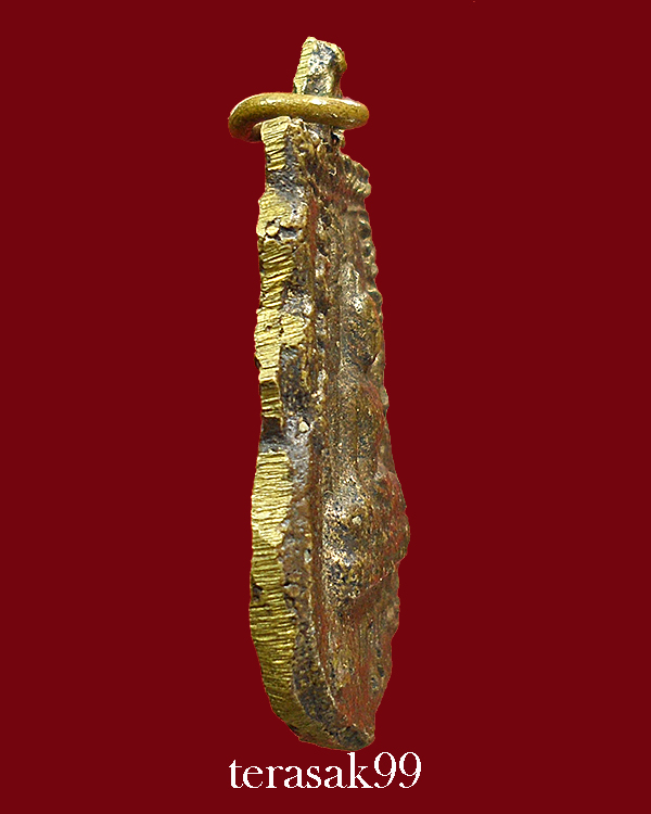 เหรียญหล่อพระพุทธชินราช หลวงพ่อพิณ วัดอุบล ราชบุรี ปี2490  เนื้อทองผสม สวยๆ