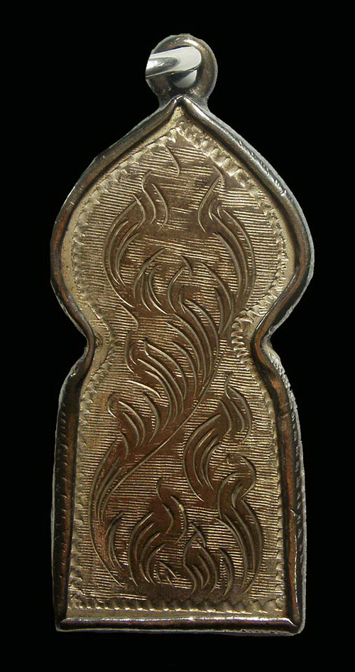 ปรกโพธิ์เชียงแสน พิมพ์เล็ก เลี่ยมเงิน พร้อมใช้ครับ