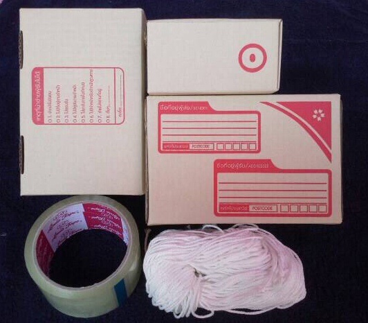 280 บาทส่งฟรี ทั่วไทย **ไดคัทเบอร์ 0 สีน้ำตาลรุ่น Guide Lock 50 กล่อง พร้อม เชือก เทป ม้วนใหญ่ ++++