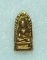 พระนาคปรกใบมะขาม "ไจยเบงชร" เนื้อทองจังโก๋ พระครูวรวุฒิคุณ (อิน อินโท) วัดฟ้าหลั่ง พ.ศ. 2545