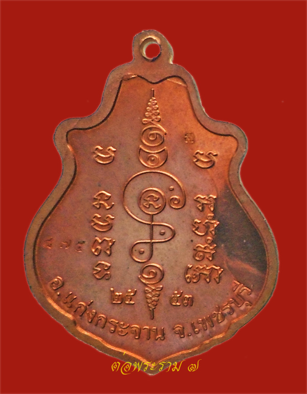  เหรียญปาดตาล หลวงพ่อคง วัดเขากลิ้ง เพชรบุรี ปี 2553 พร้อมกล่องเดิม