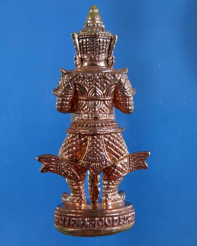 ท้าวเวสสุวัณมหาเศรษฐี เนื้อทองสัมฤทธิ์ วัดนาคกลางฯ