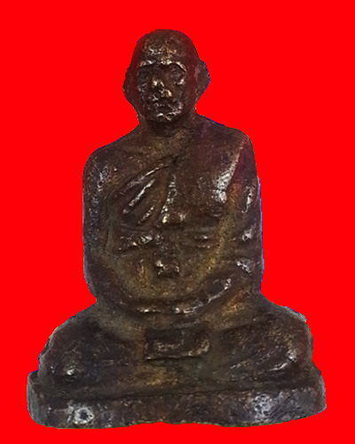 รูปหล่อโบราณหลวงปู่กลิ่น วัดสะพานสูง รุ่นแรก (พิเศษ2โค็ด)