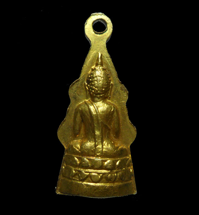 พระพุทธชินราชลอยองค์ วัดเขาสำเภาทอง อุดกริ่งกะหลั่ยทอง หลวงปู่ทิม วัดละหารไร่ ปลุกเสก พ.ศ.2518