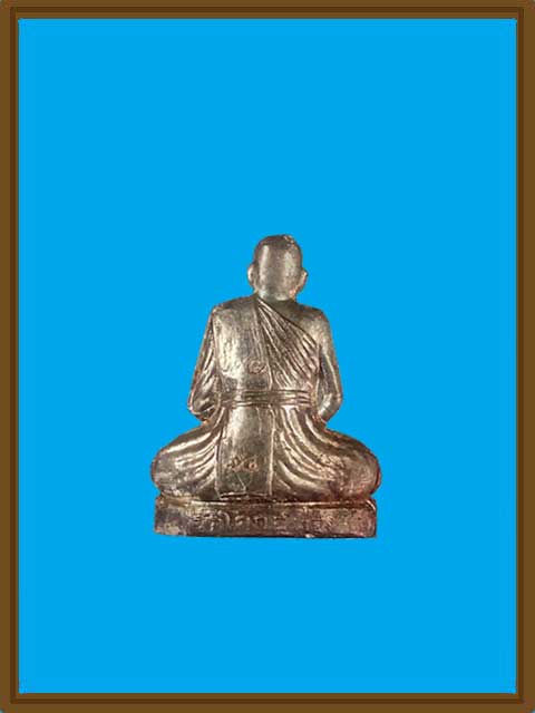 ***รูปหล่อปั๊ม รุ่นแรก เนื้อนวะแก่เงิน หลวงปู่โสฬส ยโสธโร วัดโคกอู่ทอง เกจิดังแห่งเมืองปราจีนบุรี***