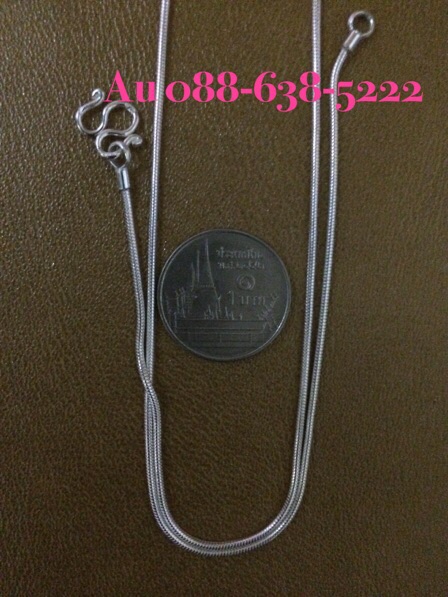 เริ่ม 290 บาท สร้อยเงิน ลายกระดูกงู  ทำจาก เงินแท้92.5% - ยาว 18 นิ้ว - หนักประมาณ 5.5 กรัม 