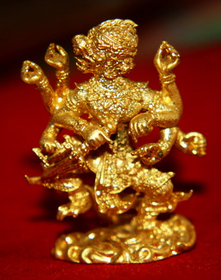 รูปหล่อหนุมาน หลวงพ่อพูล วัดไผ่ล้อม จ.นครปฐม