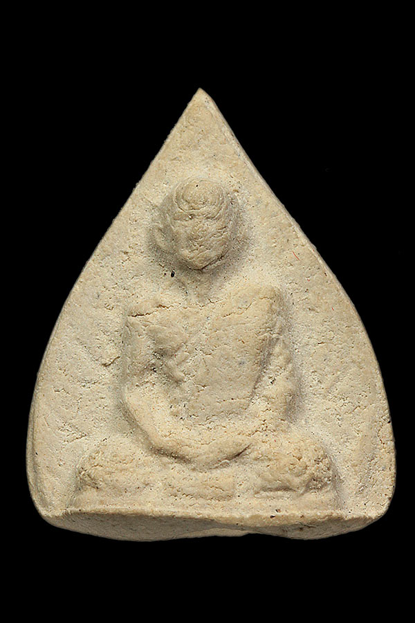 พระผงรูปเหมือนใบโพธิ์เจ้าคุณนรฯ ปี13 ก้นโค๊ตดอกจันทร์ 