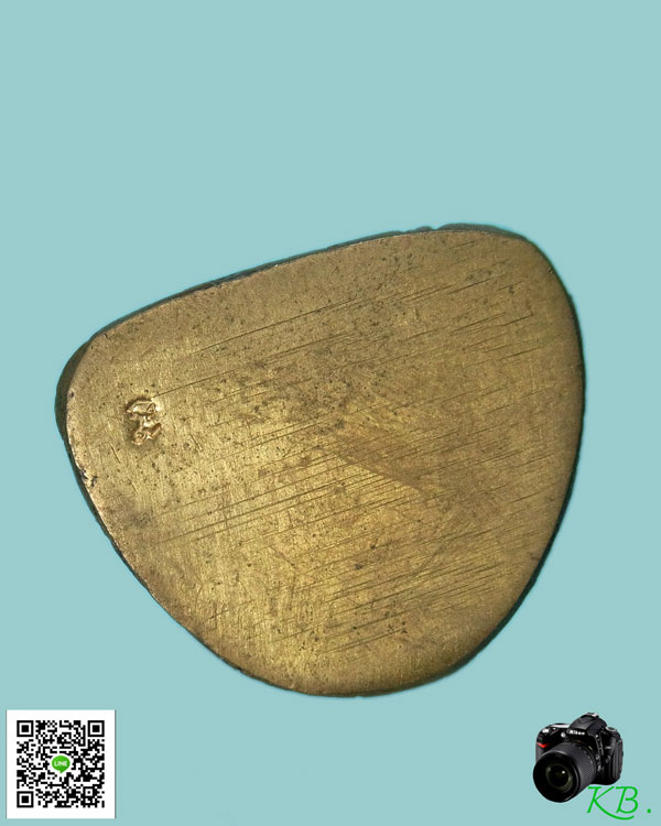 รูปเหมือนหล่อโบราณ รุ่น ๒ อุดกริ่ง หลวงพ่ออุ้น วัดตาลกง ปี พ.ศ. ๒๕๔๗