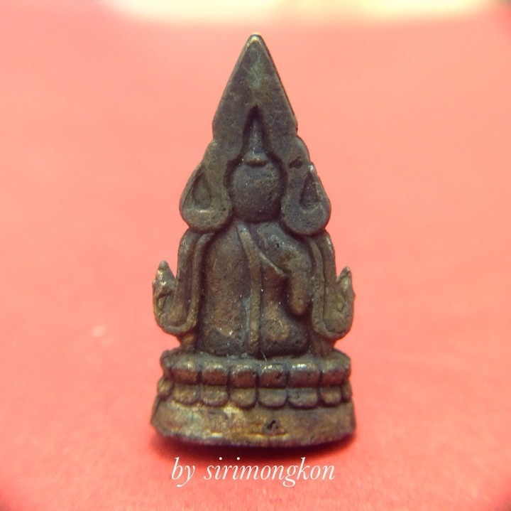 พระพุทธชินราชอินโดจีนพิมพ์หน้านางย้อนยุค2485 รุ่นสำเร็จทุกทิศ เนื้อชนวนโลหะศักดิ์สิทธิ์