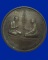 เหรียญสนธนาธรรม Y2K พระสังฆราช-ในหลวง วัดบวรนิเวศวิหาร กุงเทพ ปี2543 เนื้อทองแดง