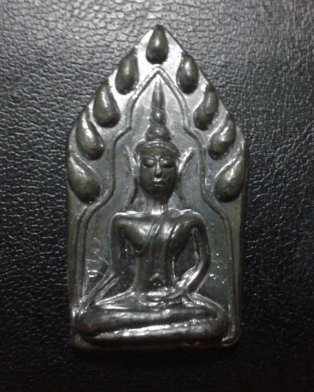 ขุนแผนเนื้อตะกั่วฝั่งตะกรุด หลวงพ่อตัด วัดชายนา ปี50