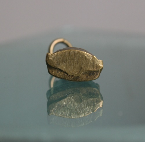 (เคาะเดียวแดง)พระกริ่งพุทธชินราช เนื้อทองเหลือง ปี2500