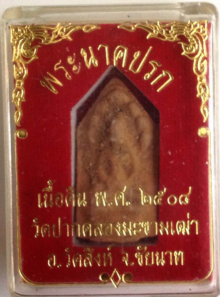 พระนาคปรกเนื้อเดิน หลวงปู่ศุข ปี08 หลวงพ่อสำราญสร้าง วัดปากคลองมะขามเฒ่า พิธีใหญ่มาก