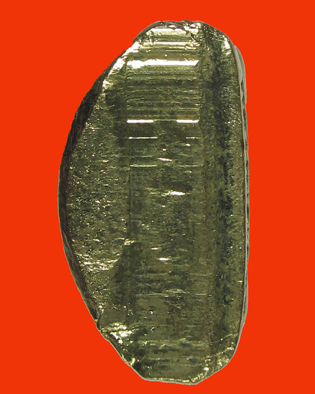 รูปหล่อหลวงพ่อเพี้ยน วัดเกริ่นกฐิน รุ่นกฐิน เนื้อกะไหล่ทอง ปี2550 #1A