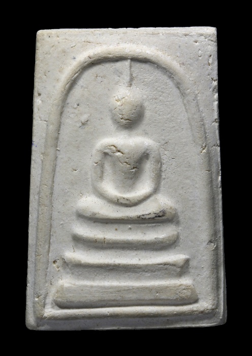 สมเด็จหลังยันต์หมึก  ท่านเจ้าคุณนรรัตน์ราชมานิต วัดเทพศิรินทราวาส ผิวเดิมๆ กล่องเดิมๆ ยันต์ชัด