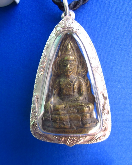 พระพุทธชินราชอินโดจีนหน้านาง พิมพ์ A หูขีด มือแตก