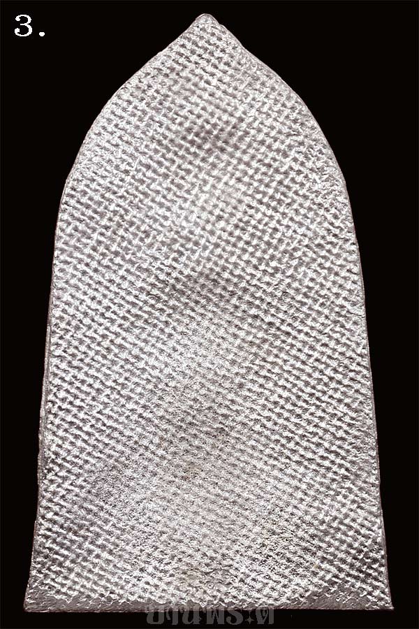 พระพุทธชินราชใบเสมา เนื้อชินเงิน (ปรอทขาว) รุ่นประทานพร ปี 47 พิธีฯ วิหารพระพุทธชินราช พิษณุโลก No.3