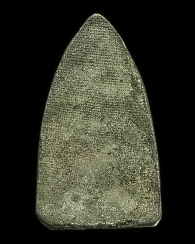 พระสรรค์ กรุวัดส่องคบ จ.ชัยนาท เนื้อชินเงิน พร้อมบัตรพระแท้