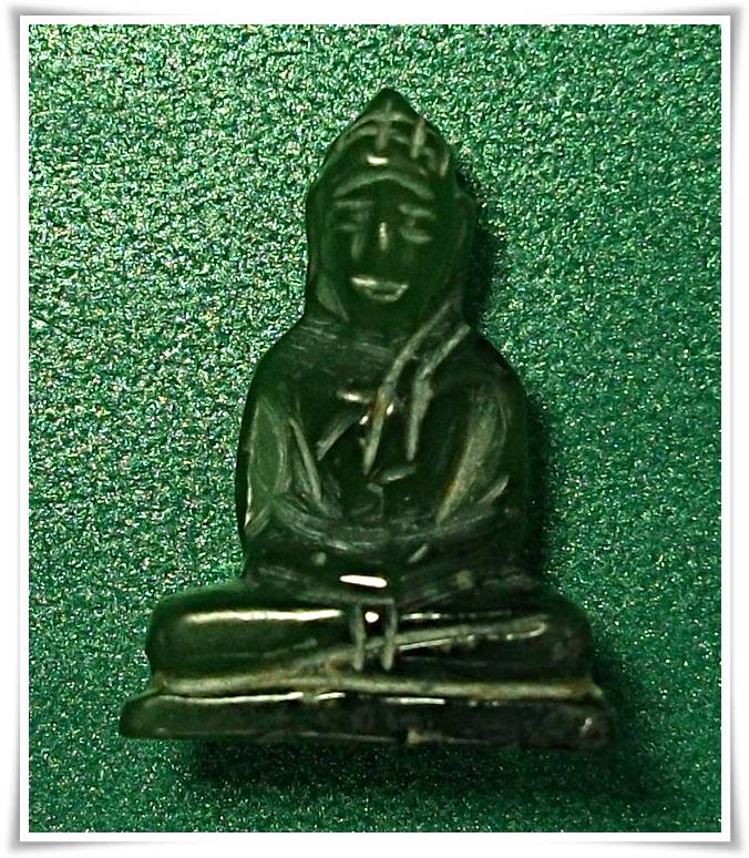 ลพ.วิริยังค์ วัดธรรมมงคล " พระหยกแกะ ปี 2536 "