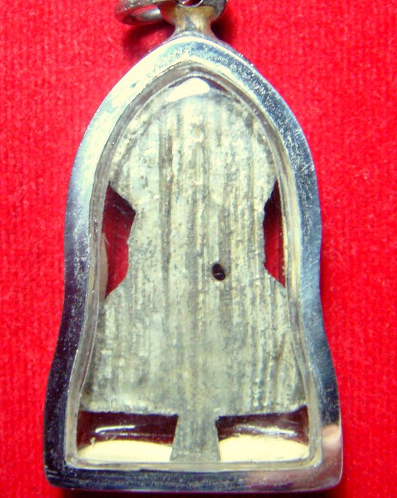 พระขุนแผนใบพุทธาเนื้อชินเงิน กรุวัดราชบูรณะ จ.พระนครศรีอยุธยา