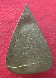 เหรียญพระพุทธชินราชใบมะยม  รุ่นมิตรภาพ 49 เนื้อทองโบราณ