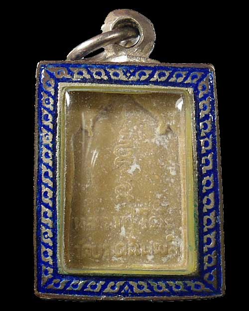 เคาะแรก @@@ ปี 2521 พระกัมมัฏฐาน หลวงปู่โต๊ะ เนื้อผงเกสร วัดประดู่ฉิมพลี กทม / ตลับเงินลงยา