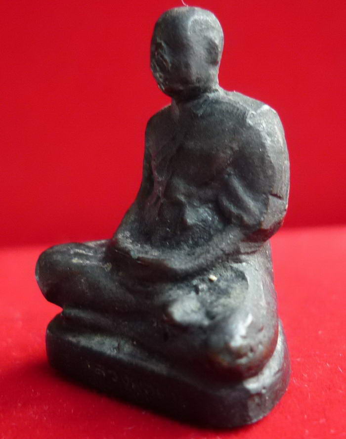 รูปหล่อลอยองค์หลวงพ่อเงิน วัดดอนยายหอม รุ่นแรก จ.นครปฐม ปี ๒๕๐๐