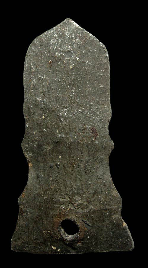 พระยอดขุนพลกรุก้ำขุนตาล พิมพ์เล็ก เนื้อชินตะกั่วปิดทอง