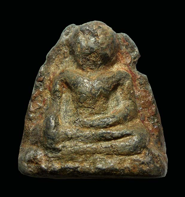 ลพ.โต กรุบางกระทิง เนื้อชินเงิน จ.พระนครศรีอยุธยา