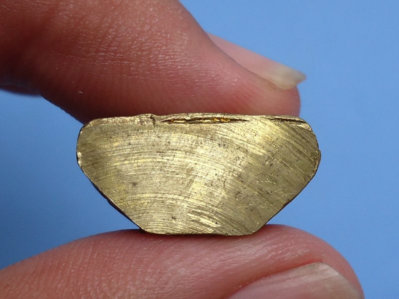 ปั้มรูปเหมือนหลวงพ่อด้วง วัดหนองรี เนื้อทองผสม ปี2510 จ ฉช