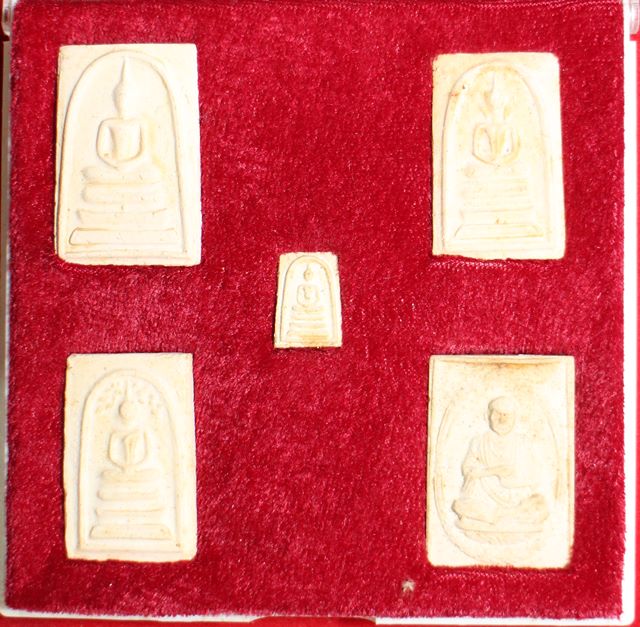  พระสมเด็จวัดระฆัง 118 ปี 1ชุด5องค์
