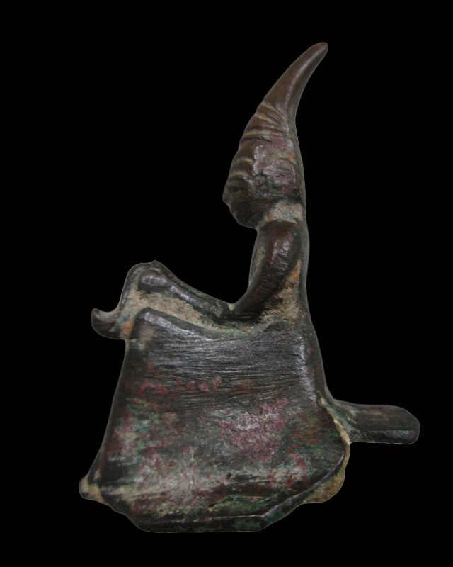 พระเชียงรุ้ง เนื้อสำริดเก่า พิมพ์ เทวดา