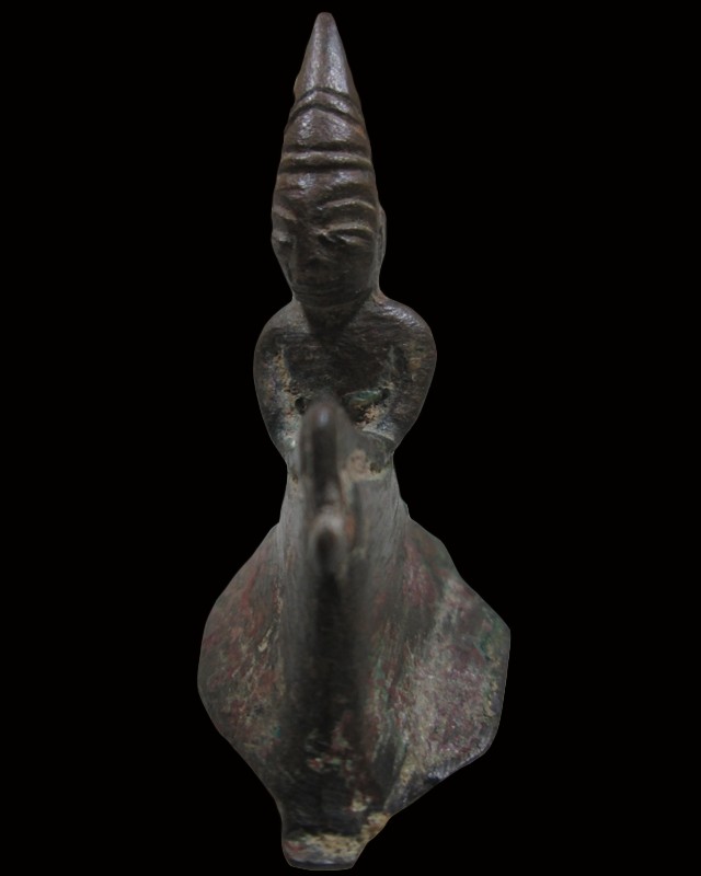 พระเชียงรุ้ง เนื้อสำริดเก่า พิมพ์ เทวดา