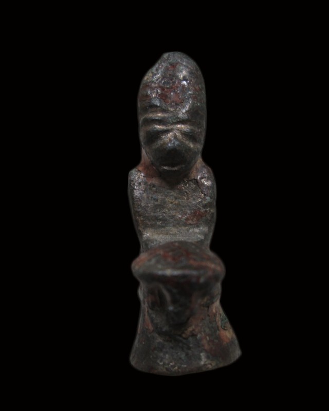 พระเชียงรุ้ง เนื้อสำริดเก่า พิมพ์ เทวดา 2