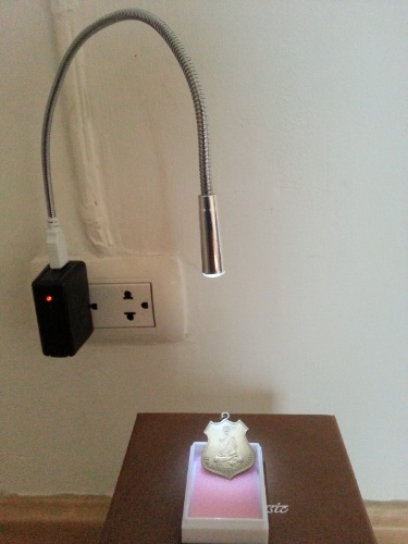 (เคาะเดียวแดง)USB LED LIGHT อุปกรณ์ให้แสงสว่างแบบพกพา....