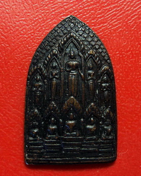 *พระสิบทัศน์ หลวงพ่อเงิน วัดดอนยายหอม พิมพ์เล็ก บล็อคสายฝน สวยมากค่ะ*