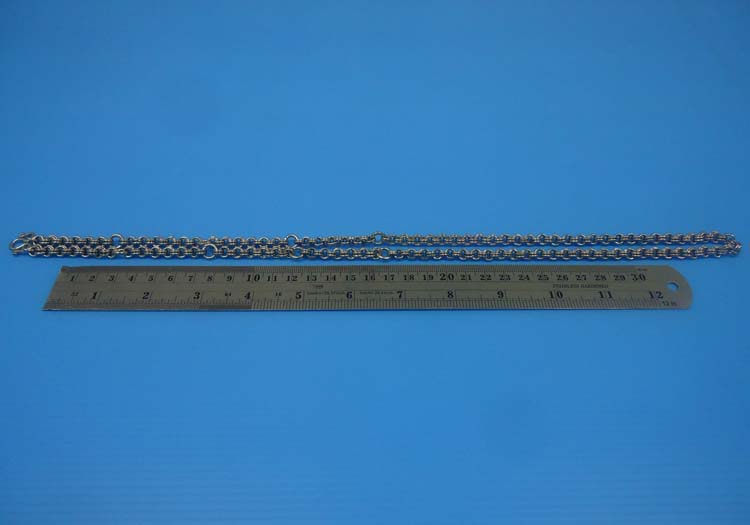 "เคาะเดียว" สร้อย พระเครื่อง แสตนเลส ลายห่วงคู่ ราคาเบาๆๆ สวยครับ 