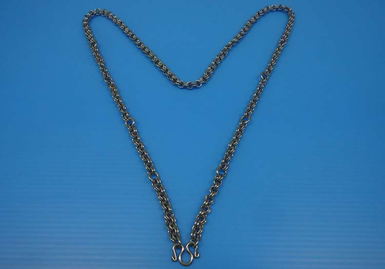 "เคาะเดียว" สร้อย พระเครื่อง แสตนเลส ลายห่วงคู่ ราคาเบาๆๆ สวยครับ 