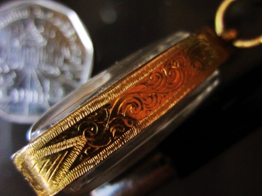 พระท่ามะปราง เนื้อชินเงิน เมืองพิษณุโลก + เลี่ยมทอง