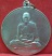 *เหรียญกลมพัดยศ จิ๊กโก๋ใหญ่ ปี๒๕๐๙..ลพ.เงิน วัดดอนยายหอม*