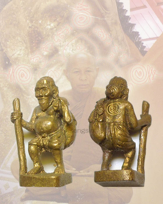 ชูชกรับทรัพย์ หลวงพ่อจำลอง วัดพนมยงค์ จังหวัดพระนครศรีอยุธยา