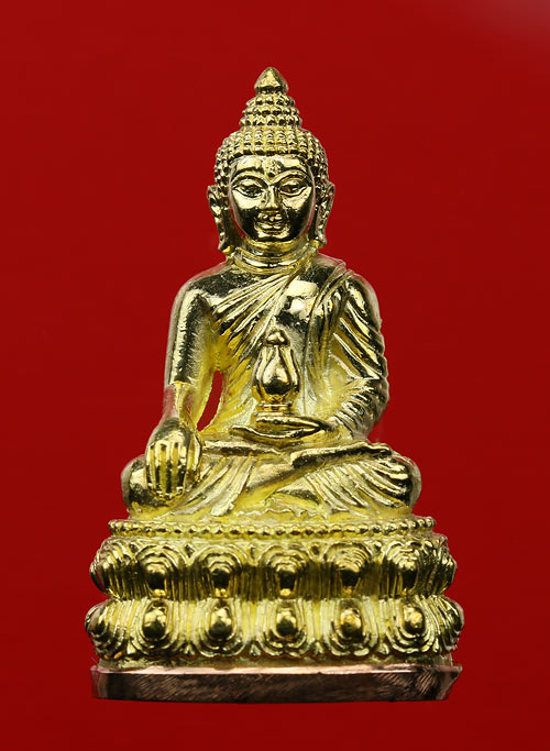 พระกริ่งสุคโต หลวงปู่คำบุ วัดกุดชมภู เนื้อทองทิพย์ ก้นทองแดง หมายเลข 1659 พร้อมกล่อง