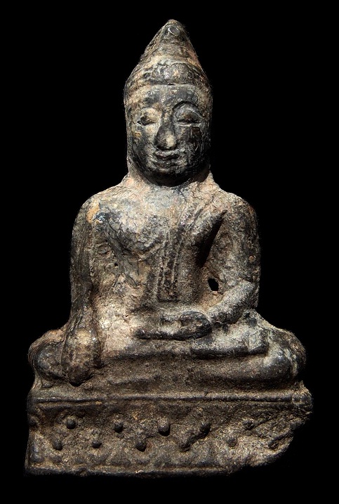 พระอู่ทองนั่ง บัวสองชั้น กรุวัดราชบูรณะ