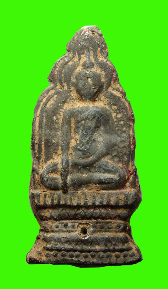 พระเชียงแสนเดี่ยว เนื้อชินตะกั่ว